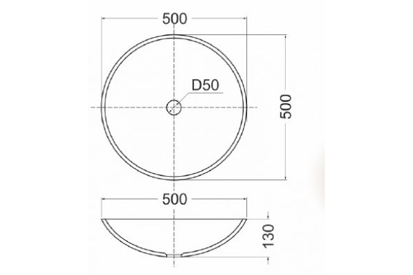 Раковина для ванной CK500H