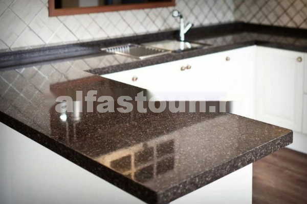 Столешница из акрила Corian DuPont Deep Storm