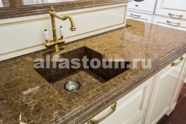 Столешница Vicostone Dark Emperador